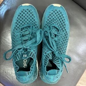 NOBULL Teal Knit Sneakers